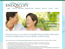 Tablet Screenshot of endoscopyhawaii.com